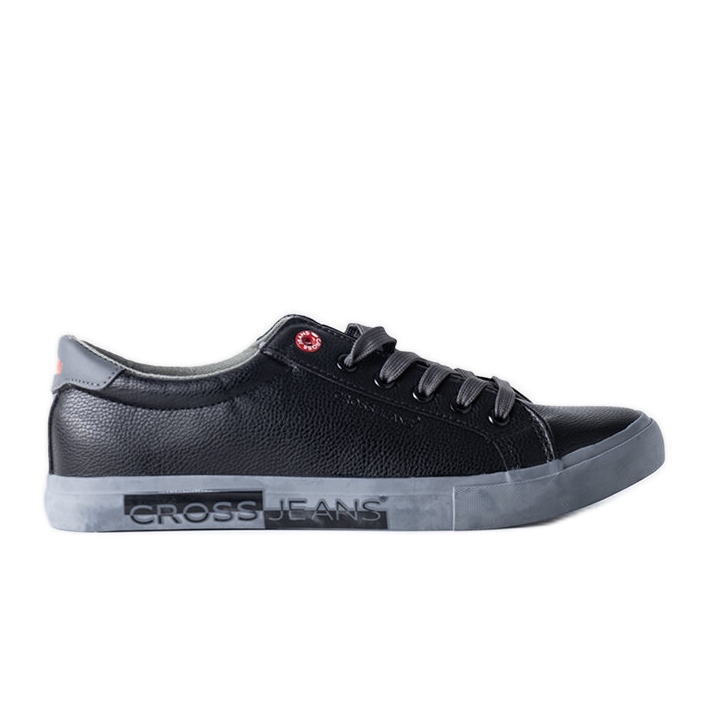 Deportivas Cross Jeans de hombre en negro y gris