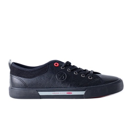 Deportivas Cross Jeans de hombre negras negro