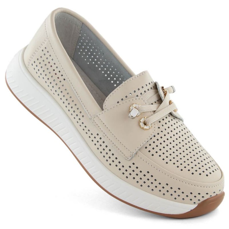 Artiker zapatos calados W 54C1753 HBH71B beige