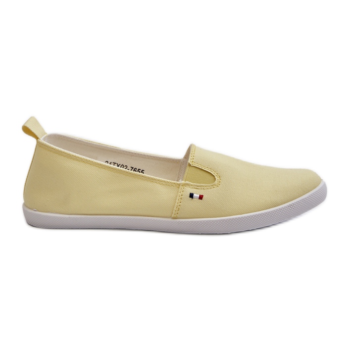 Zapatillas Slip-On Mujer Zapatillas Amarillas Adrancia amarillo