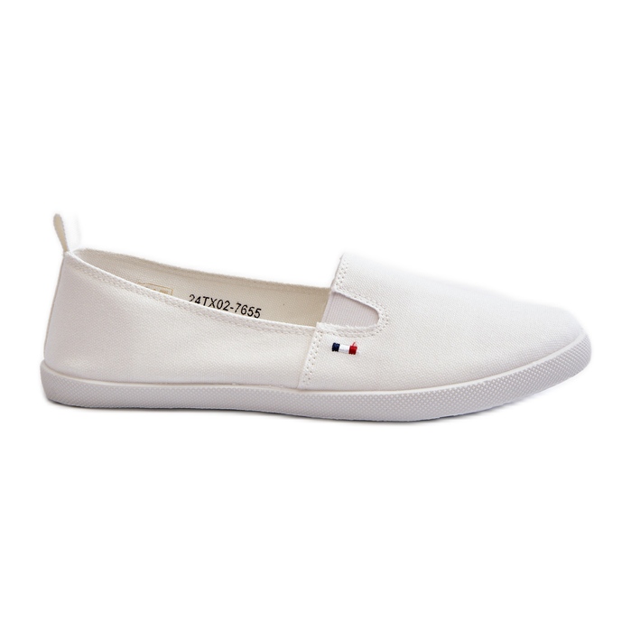 Zapatillas Slip-On de Mujer Zapatillas Blancas Adrancia blanco