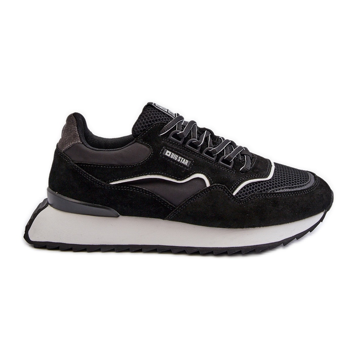 Zapatillas Hombre Big Star NN174321 Memory Foam System Negro