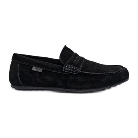 Mocasines Hombre Ante Big Star NN174224 Negro