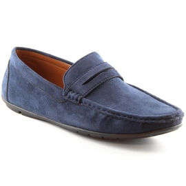 Mocasines McKeylor de ante M 2259 JAN207B azul