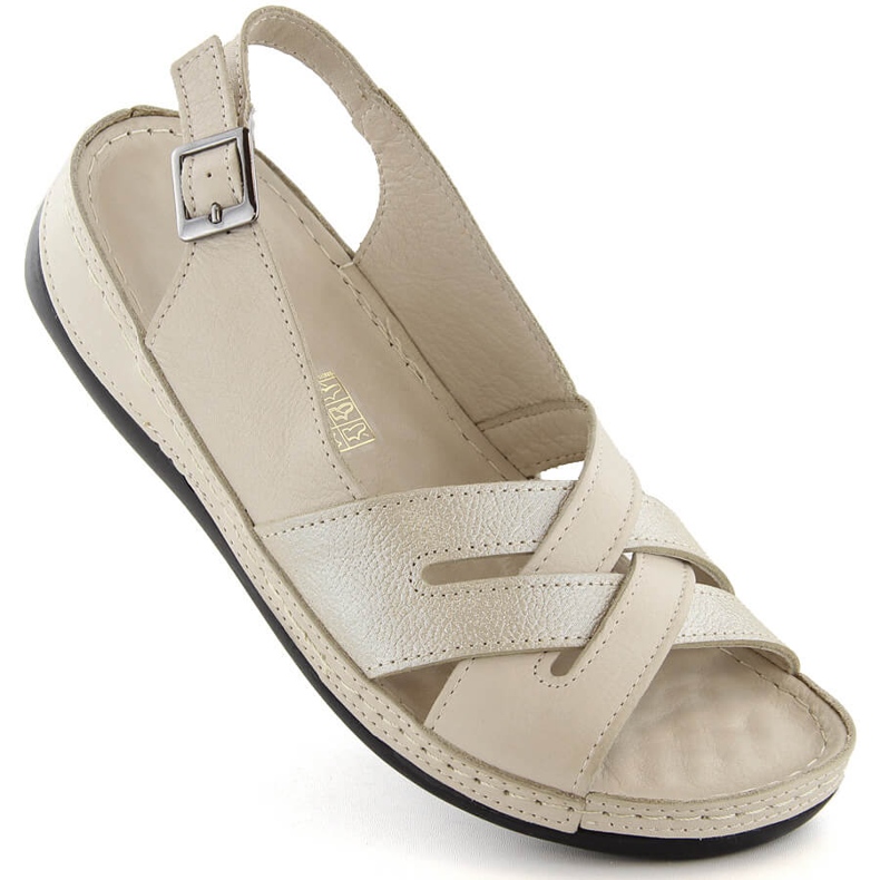Sandalias mujer piel beige T.Sokolski L24-159