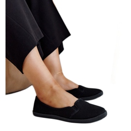 Zapatillas slip-on Wordana negras negro