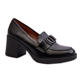 Jezzi Zapatos De Mujer De Tacón Con Adorno, Negro Nedarea
