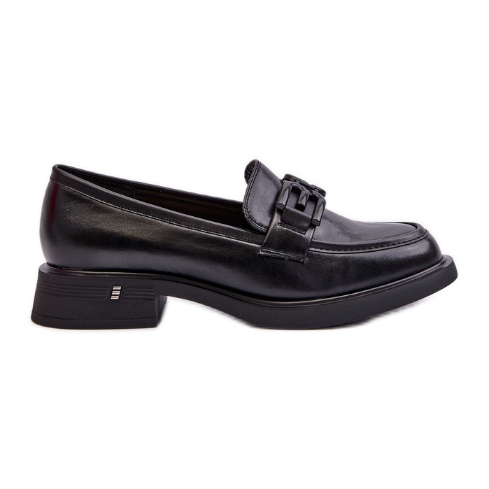 Vinceza Mocasines Mujer Piel Elegantes Negro Triana