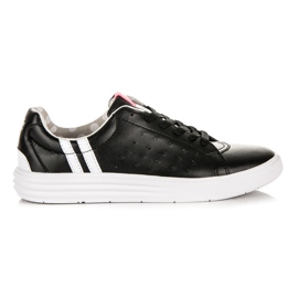 Kylie Zapatillas con cordones negras negro