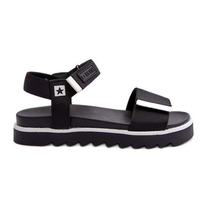Sandalias Mujer Plataforma Big Star NN274778 Negro