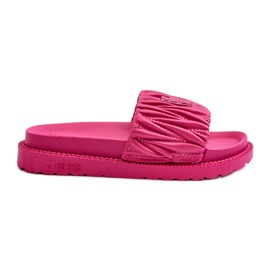 Chanclas de Mujer con Plataforma Big Star NN274A749 Fucsia rosado