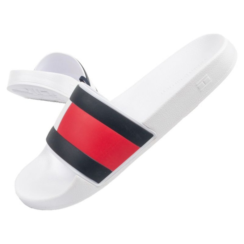 Tommy Hilfiger FM0FM04236YBR chanclas blanco