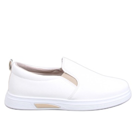 Zapatillas sin cordones Alliot blanco/beige