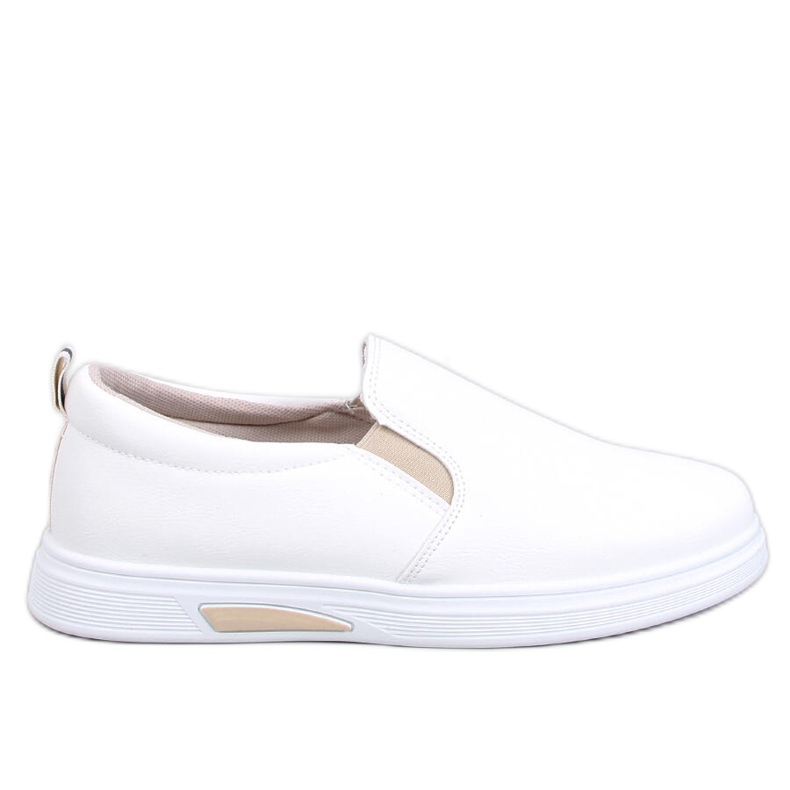 Zapatillas sin cordones Alliot blanco/beige Zapatillas sin cordones Alliot blanco/beige