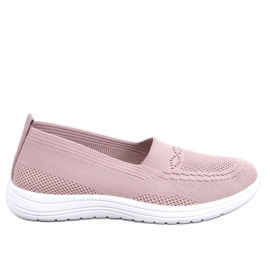 Didier Zapatillas tipo calcetín rosa