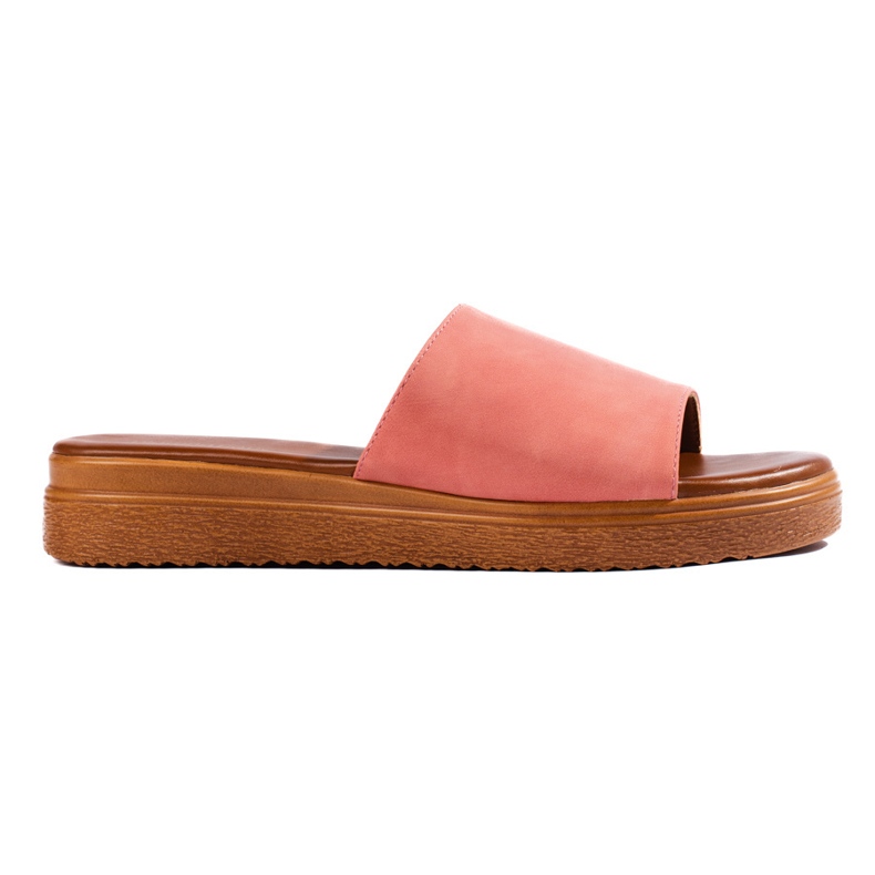Zapatillas de casa mujer de ante verde