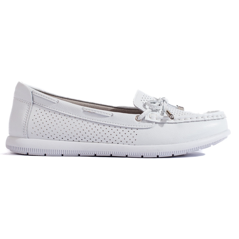 Goodin Mocasines blancos de mujer