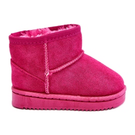 Botas de nieve aislantes para niños Fucsia Gooby rosado
