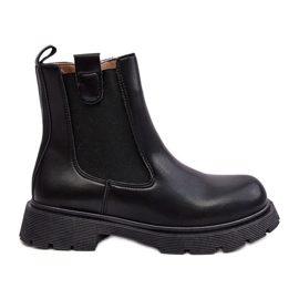 Botas Chelsea de mujer con cremallera, Negro Ramhel