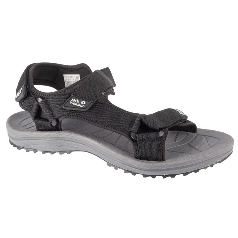 Sandalias Jack Wolfskin Wave Breaker Sandal M 4052011-6000 negro