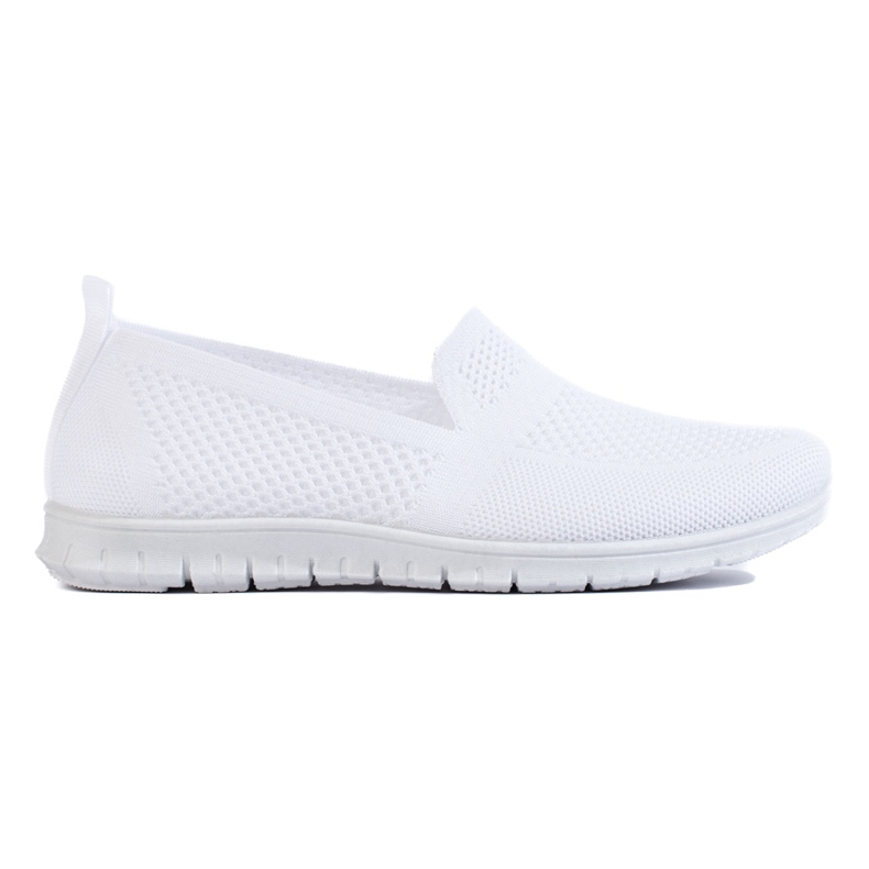 Zapatillas sin cordones blancas blanco