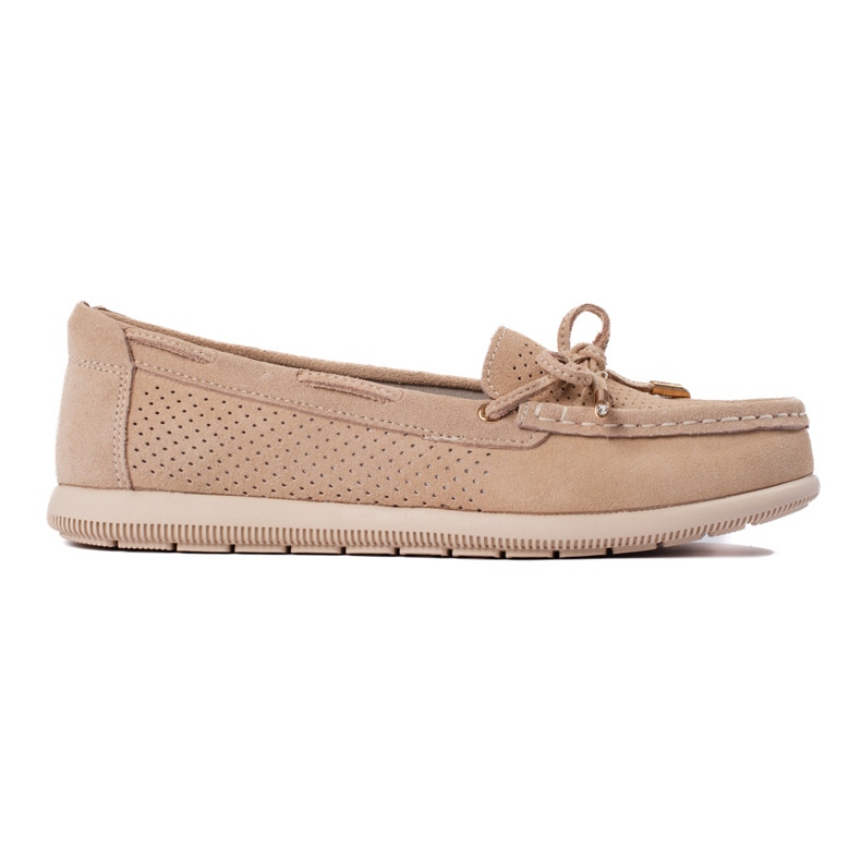 Goodin Mocasines mujer beige