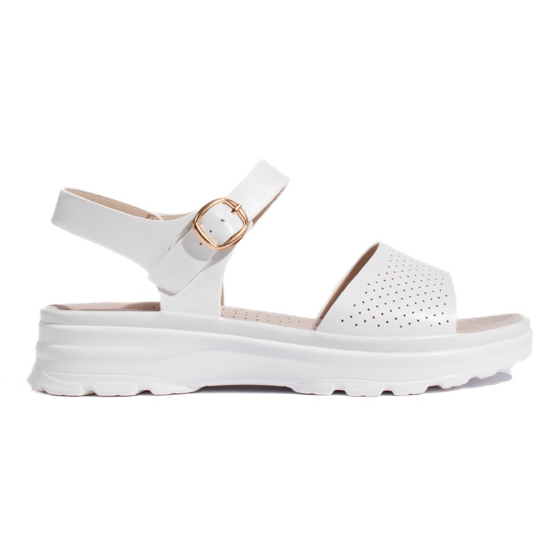 Goodin Sandalias mujer blancas cómodas blanco Goodin Sandalias mujer blancas cómodas blanco
