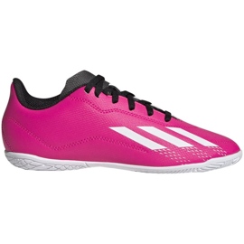 Zapatillas de fútbol Adidas X Speedportal.4 In Jr GZ2449 rosa