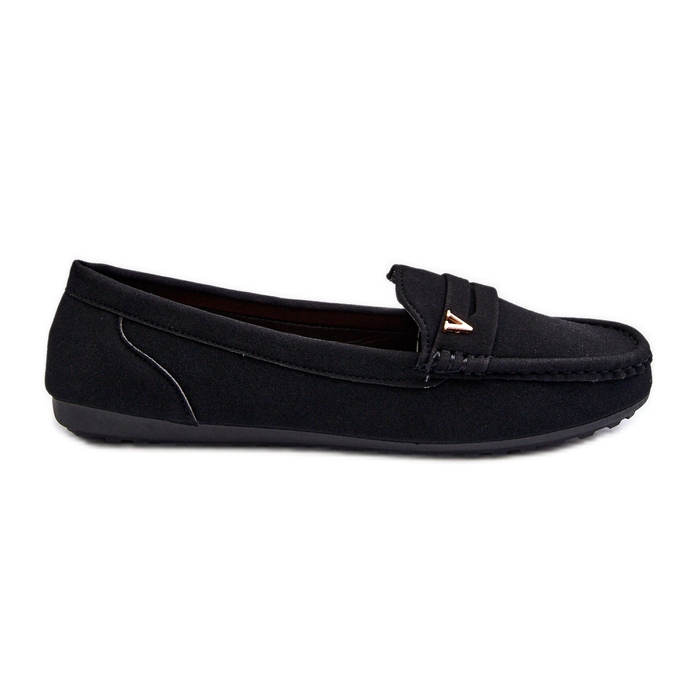 Mocasines Clásicos Mujer Negro Iramarie