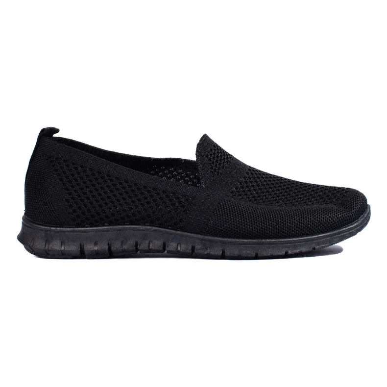 Zapatillas sin cordones, negro