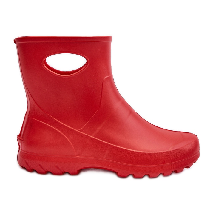 Botas de impermeabilización para mujeres Lemigo Garden 752 Rojo
