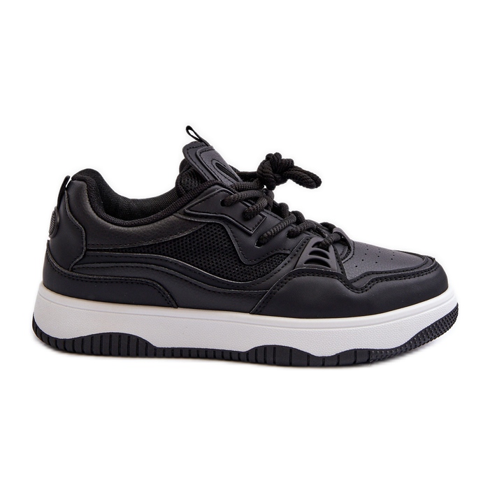 Zapatillas Mujer Plataforma Negro Etnaria