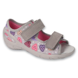 Calzado infantil befado pu 064X001 gris