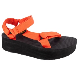 Teva W Sandalias universales con plataforma plana W 1008844-TGLY naranja