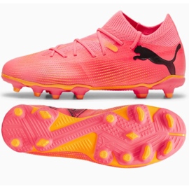 Zapatillas de fútbol Puma Future 7 Match FG/AG Jr 107729-03 rosa