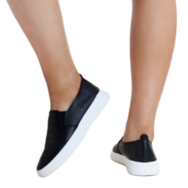 Zapatillas sin cordones Hilal en negro