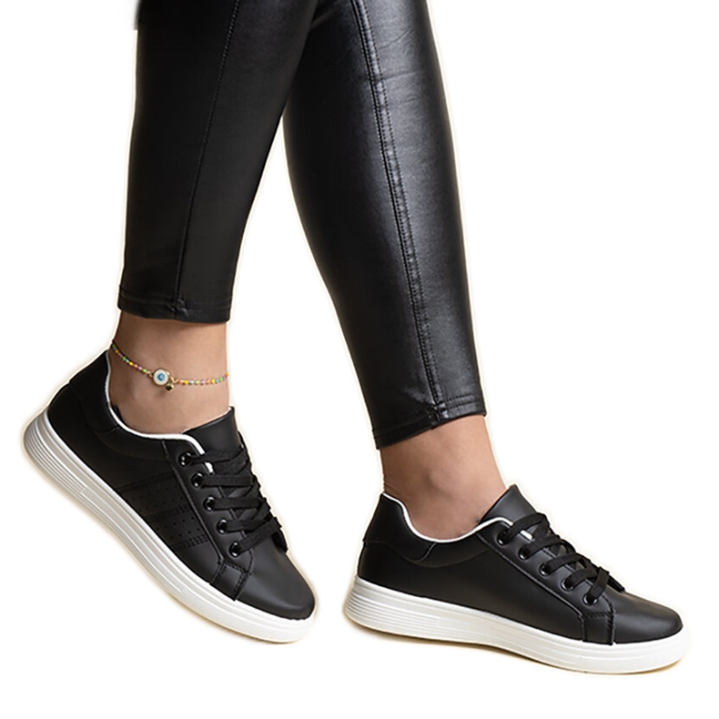 Zapatillas blancas de ecopiel de Cathleen blanco
