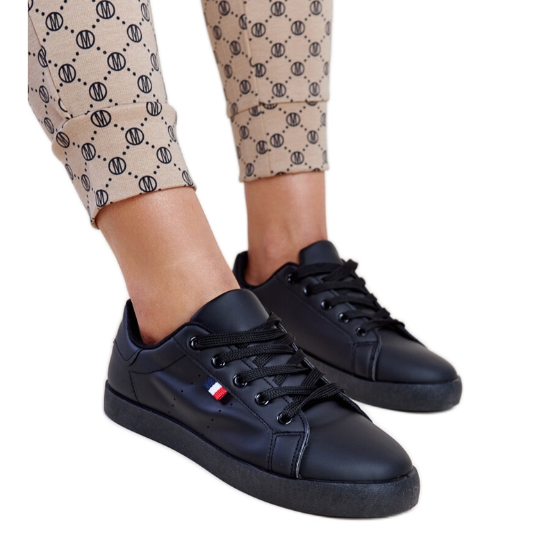 Deportivas Gioya de ecopiel negras negro