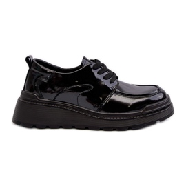 Zapatos Mujer Charol, Piel Natural, Scadaria Negra negro