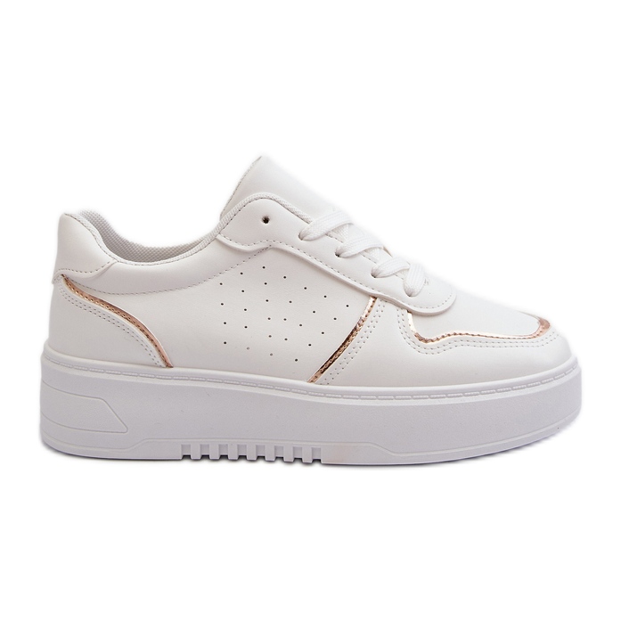 Zapatillas Mujer Plataforma Blanco Tessama
