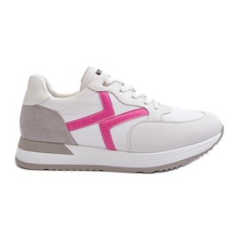 Zapatillas Mujer Plataforma INBLU IN000362 Blanco