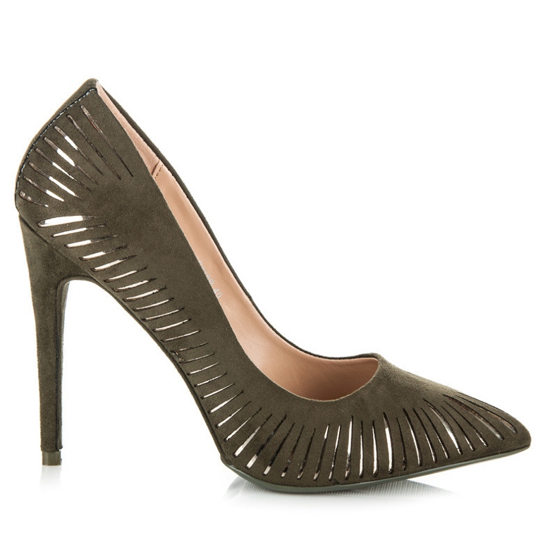 Seastar Zapatos De Salón De Ante Brillante verde