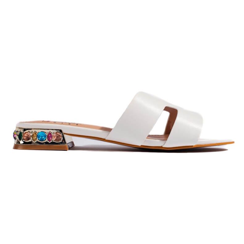Chanclas planas mujer blancas blanco Chanclas planas mujer blancas blanco