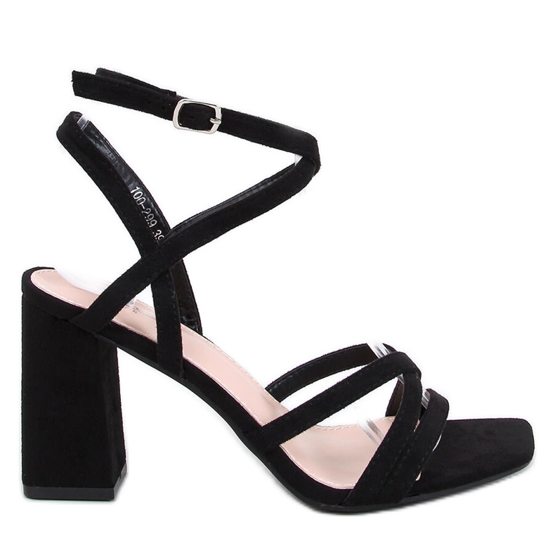 Divoi Sandalias tacón negro