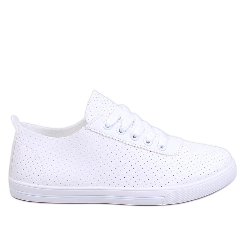 Deportivas caladas de mujer Costier White blanco