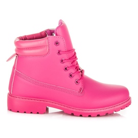 Seastar Botas Trapper Mujer rosado