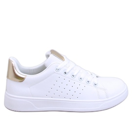 Zapatillas de mujer Helary BLANCO/ORO