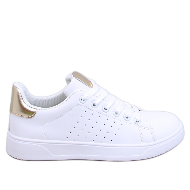 Zapatillas de mujer Helary BLANCO/ORO