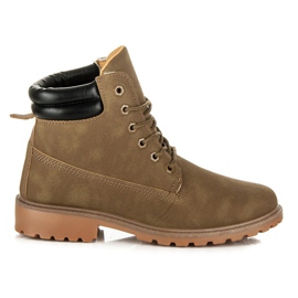 Seastar Botas Trapper Mujer marrón verde