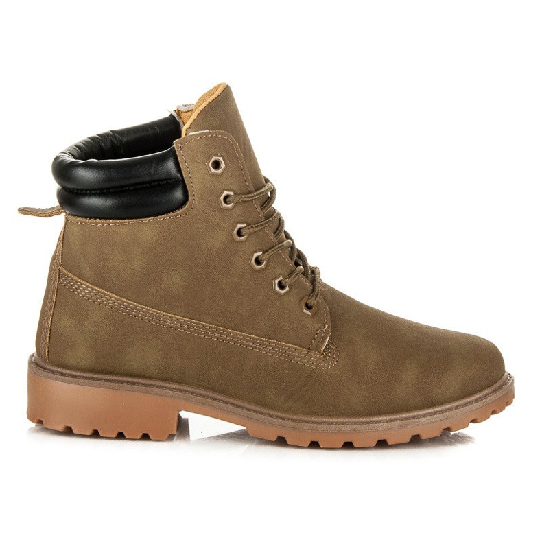Seastar Botas Trapper Mujer marrón verde
